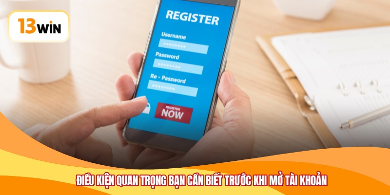 Hướng dẫn chi tiết từng bước đăng ký 13WIN cho người mới